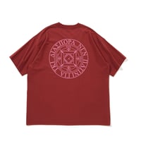 DIASPORA "Thousand Magic Circle Tee" (Burgundy)