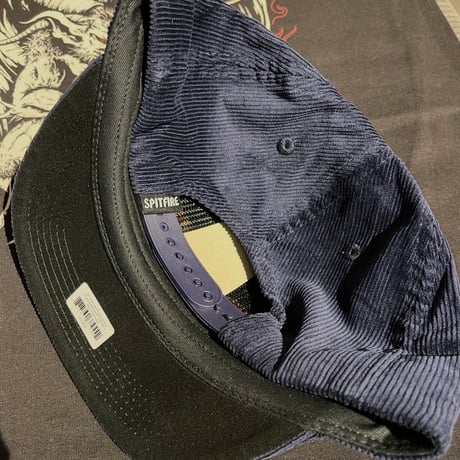 SPITFIRE "Demon Script Snapback Hat" (Navy)