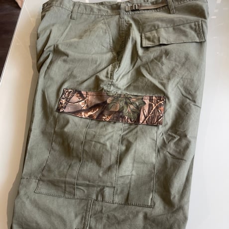 COCKROACH "G CAMO CARGO PANTS" (Olive) L