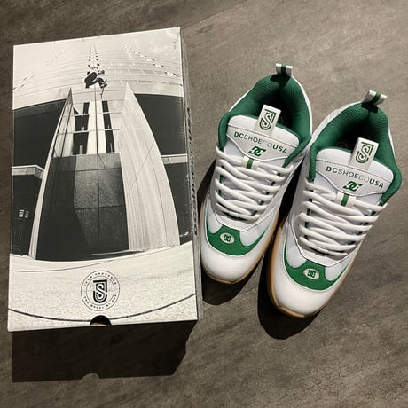 DC SHOES "JS 2" (White/Green/Gum)