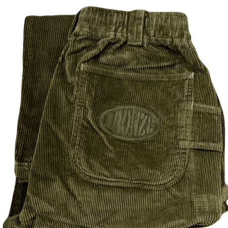 BRONZE 56K "Corduroy Relaxed Pants" (Olive) L