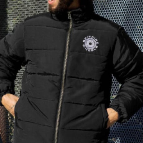SPITFIRE "CLASSIC 87 SWIRL PUFF JACKET" (Black) L