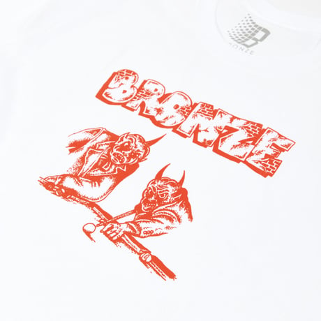 BRONZE 56K  "LOTTIE TEE"(white) XL