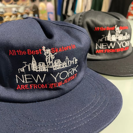NJ SKATE SHOP "The Best Hat" (Navy)