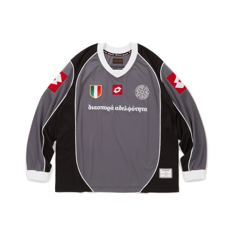 Lotto × diaspora skateboards ゲームシャツ XL