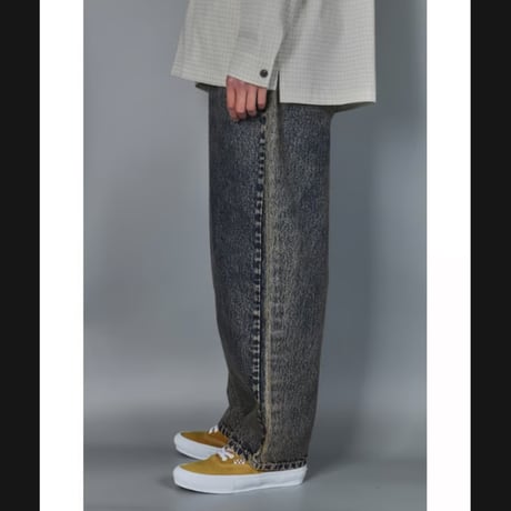 DIASPORA "219 Baggy Jean" (Pink Overdye) M