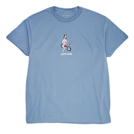 FUCKING AWESOME "BIKE GIRL TEE" (STONE BLUE) L