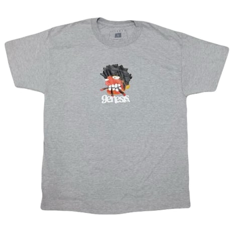 GENESIS "Piff Face tee" (Grey) L