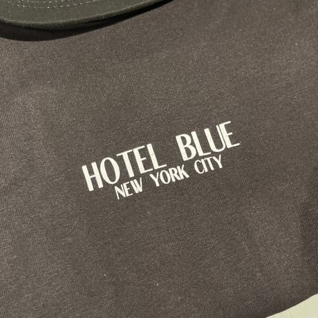 HOTEL BLUE "LOGO TEE"(BLACK) XL