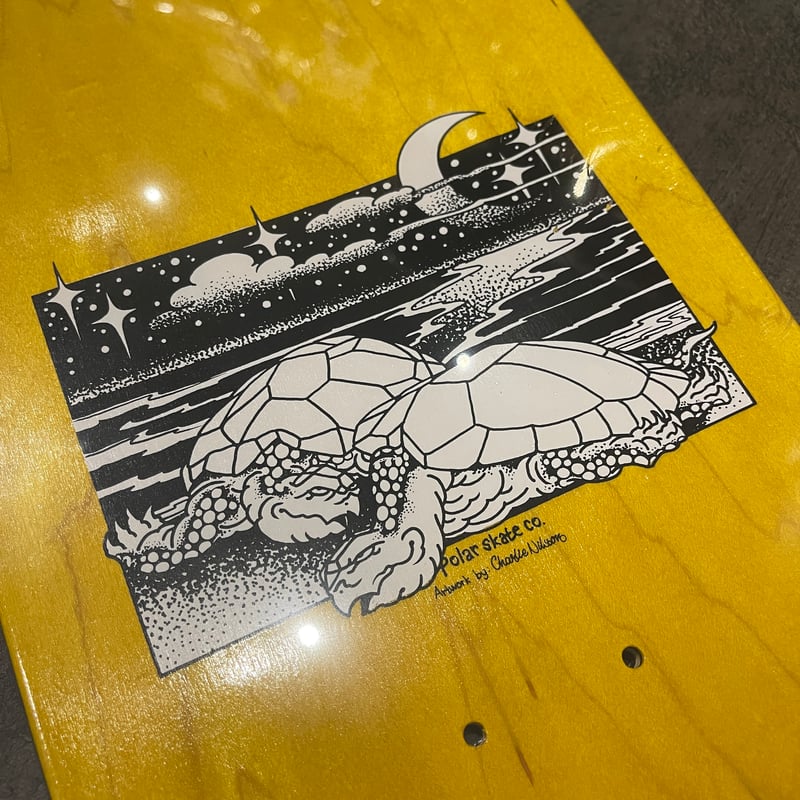スケートボード POLAR \" TURTLE TOWN / EMILE LAURENT \" Polar Emile Laurent Turtle Town T-Shape Deck - 9