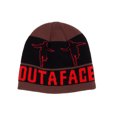 HOCKEY "EYES WITHOUT A FACE BEANIE" (BROWN)