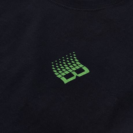 BRONZE 56K  "POLKA DOT LOGO TEE"(black)  XL