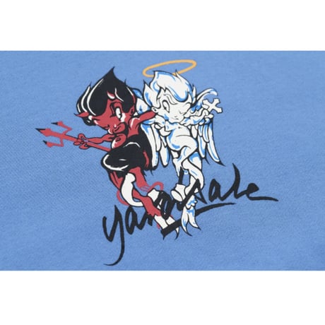 YARDSALE "HEAVEN&HELL HOOD"(BLUE) XL