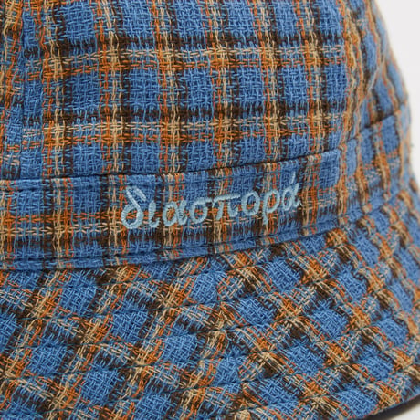DIASPORA "Panama Plaid Hat" (Blue)