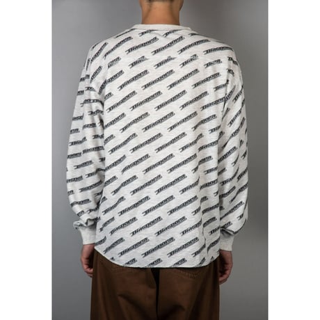 DIASPORA"All-Over Thermal L/S Top (Gray) XL
