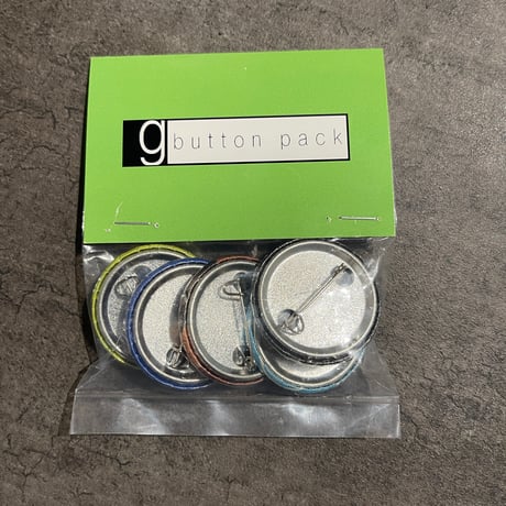 GENESIS VIDEO "Button Pack" 缶バッジ