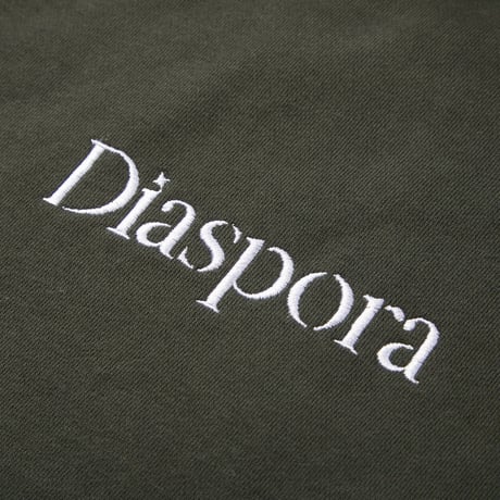 DIASPORA "Embroidered Magic Circle Hooded" (Grayish Khaki) L