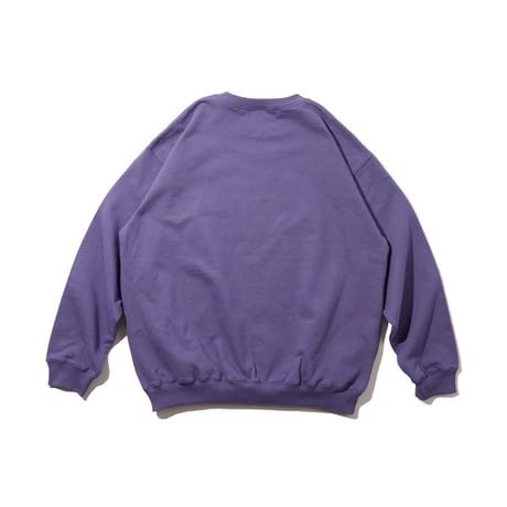 DIASPORA "Dilemma Crewneck Sweatshirt" (Smoke Purple) L