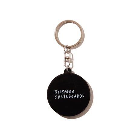 "DIASPORA" YN Magic Circle Rubber Keyholder (Black)