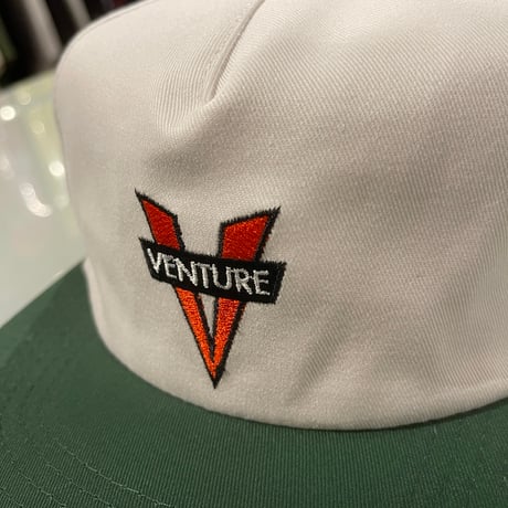 VENTURE"HERITAGE CAP" (White/Green)