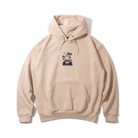 DIASPORA"Thunderbird Hooded Sweatshirt "Smoky Pink