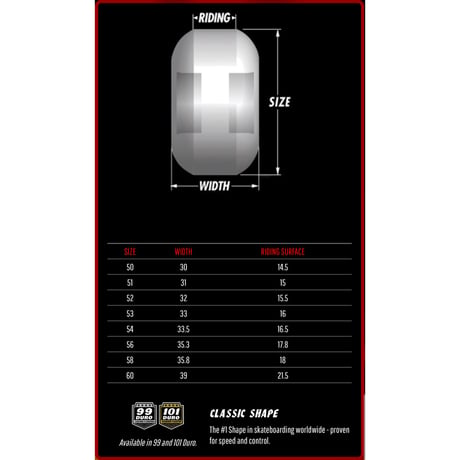 SPITFIRE "F4 CLASSIC 99 DURO" 50mm