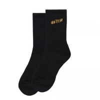 TENANT NY "Address Logo Sock" (Black)
