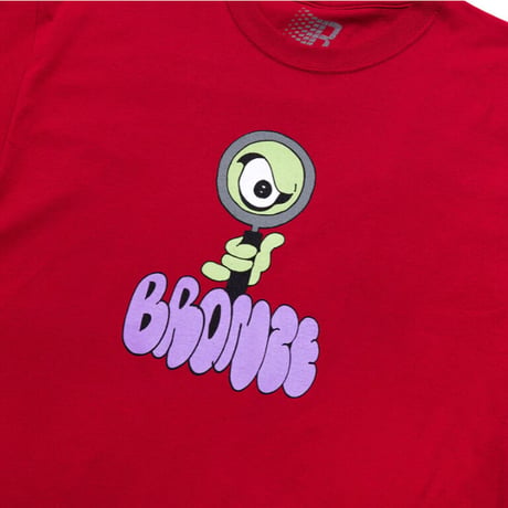 BRONZE 56K "MAGNIFY TEE FOREST" (BURGUNDY) XL