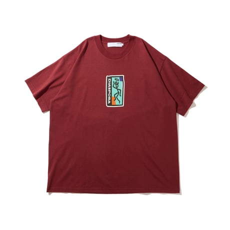 DIASPORA "Dance Nation Tee" (Burgundy) L