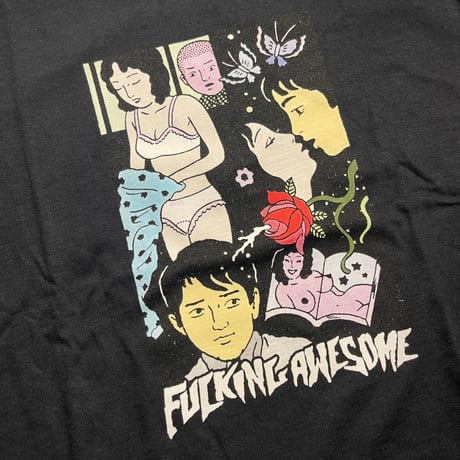 FUCKING AWESOME "YOYOGI PARK SHORT SLEEVE TEE" (Black) L