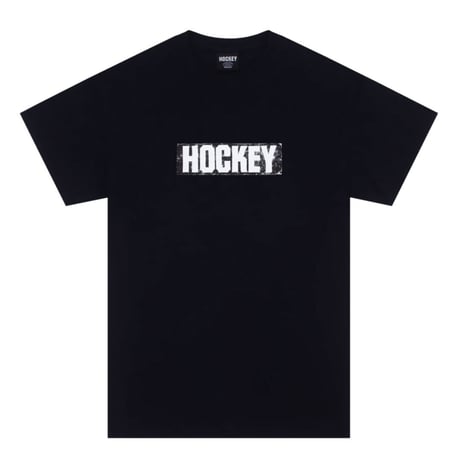 HOCKEY"STICKER LOGO TEE"(black) XL