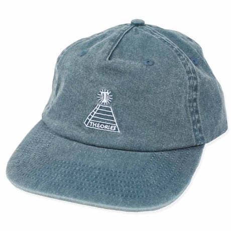 THEORIES "Scribble Denim Snapback HAT" (Indigo)