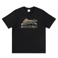 BRONZE 56K × ICECREAM "WUNNING DOG TEE" (Black) M