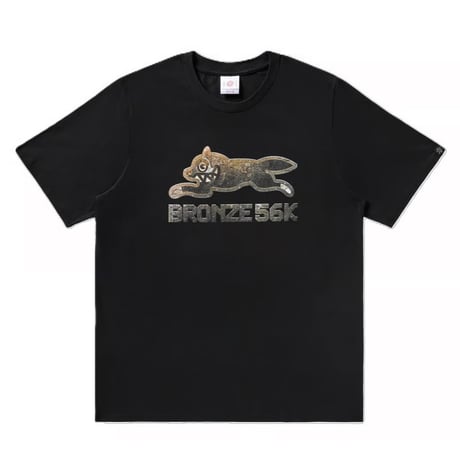 BRONZE 56K × ICECREAM "WUNNING DOG TEE" (Black) M