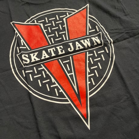 VENTURE "SKATE JAWN Tee" (Black) L