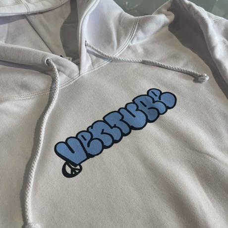 VENTURE "THROW HOODIE" (White) XL