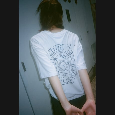 DIASPORA "Dyed Magic Circle Tee" (Sax *Thermo Dyed) XL