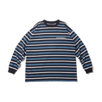 DIASPORA "Stripe L/S Top" (Navy) XL