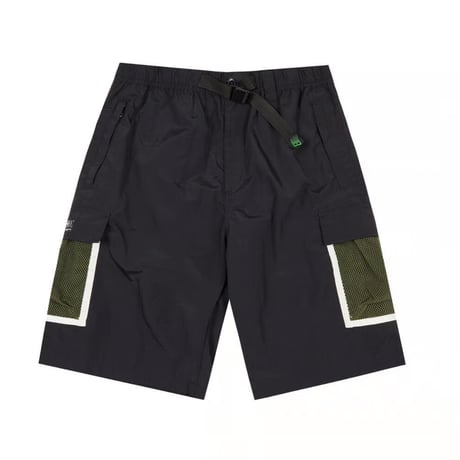 BRONZE 56K "MESH CARGO SHORTS" (Black) L