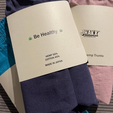 JHAKX "Comfy Hemp Trunks" Spring 26 (Smoke Pink) M