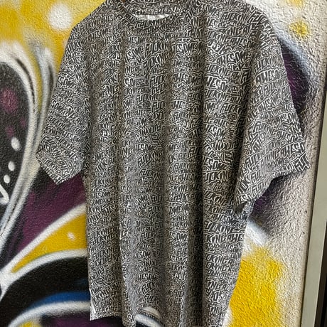 FUCKING AWESOME "BURNT STICKER STAMP TEE" L