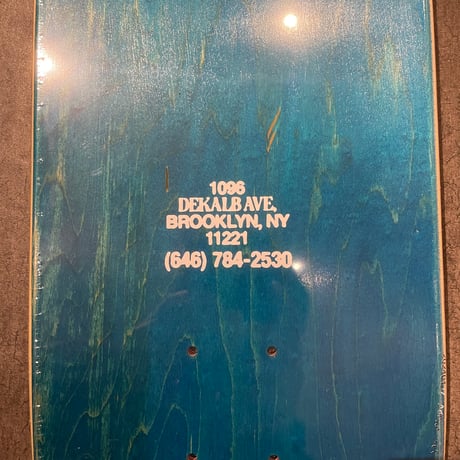 TENANT NY "Address Deck" 8.12inch