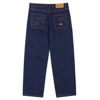 BRONZE 56K "56 DENIM JEANS" (INDIGO WASH) L