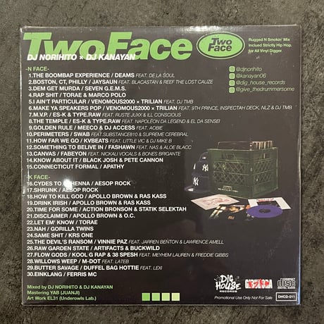 DJ NORIHITO & DJ KANAYAN "Two Face"