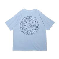 DIASPORA "Dyed Magic Circle Tee" (Sax *Thermo Dyed) XL