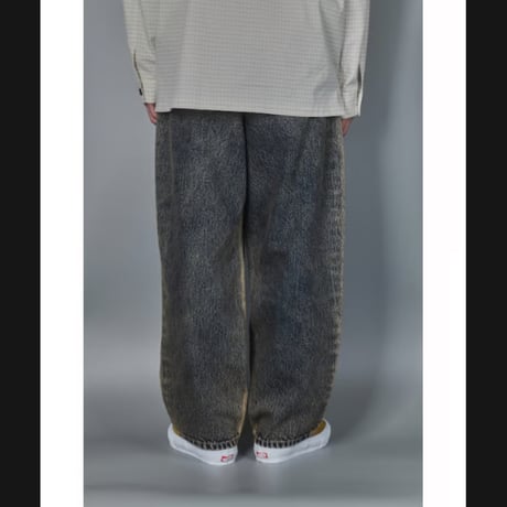 DIASPORA "219 Baggy Jean" (Pink Overdye) M