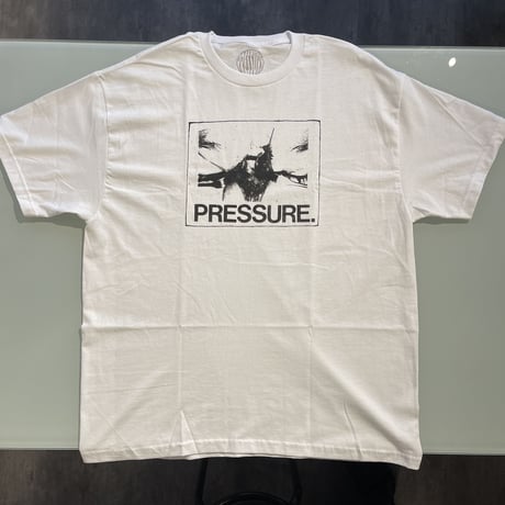 PRESSURE  "OPEN HEAD TEE"  (White) XL