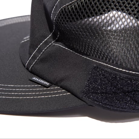 DIASPORA"Side Mesh Long Bill Cap"black