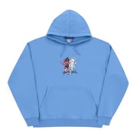 YARDSALE "HEAVEN&HELL HOOD"(BLUE) XL