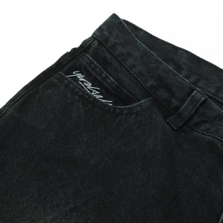 YARDSALE "FADED PHANTASY JEANS" (Black) L